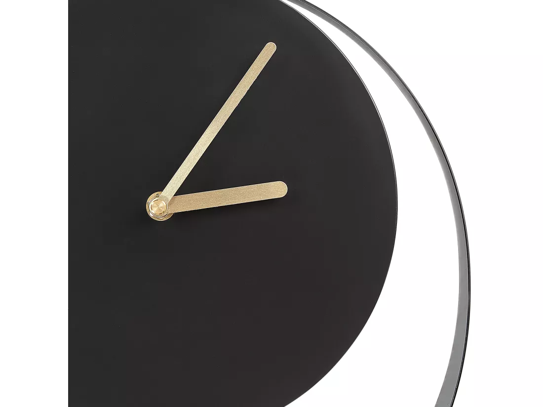 Horloge murale MAGLAND 30 cm Métal Noir