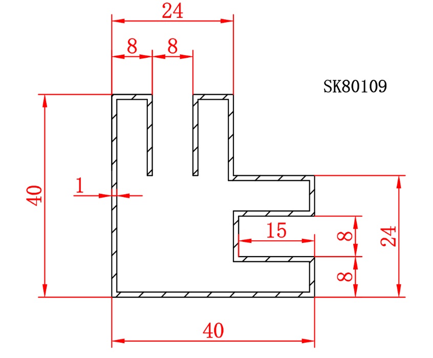 Saniclear Rivo inloop douchecabine 150x80cm met 40cm zijwand en 60cm vrije inloop verouderd messing