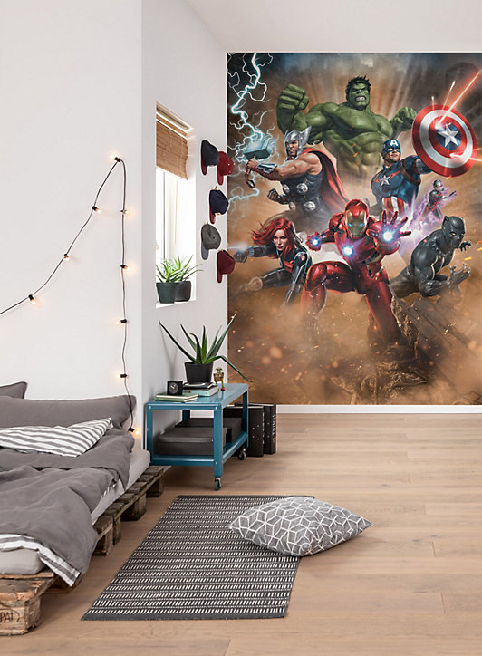 Papier peint panoramique Avengers Superpower 200x280cm Komar