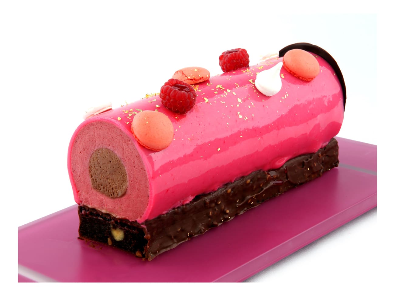 Moule à bûche Finger - longueur 56,5 cm - Ø 3 cm - Matfer