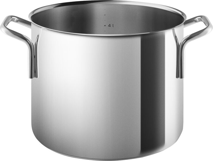 Eva Trio Gryde 4,8l Steel line Sølv