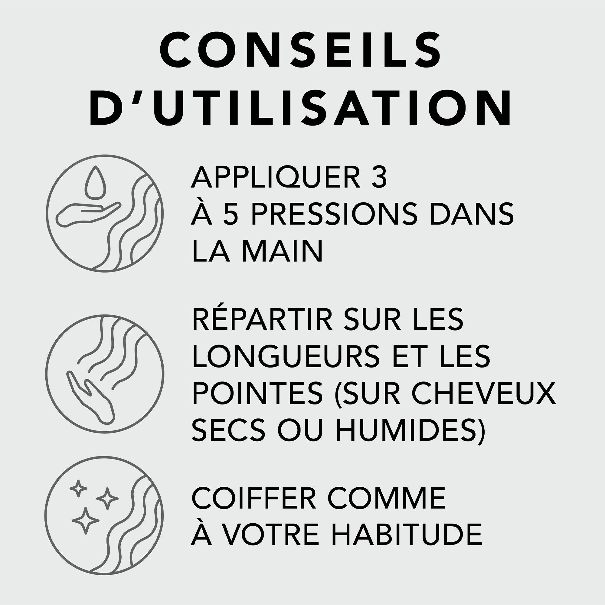 Huile de coiffage Dark Oil / 30ml