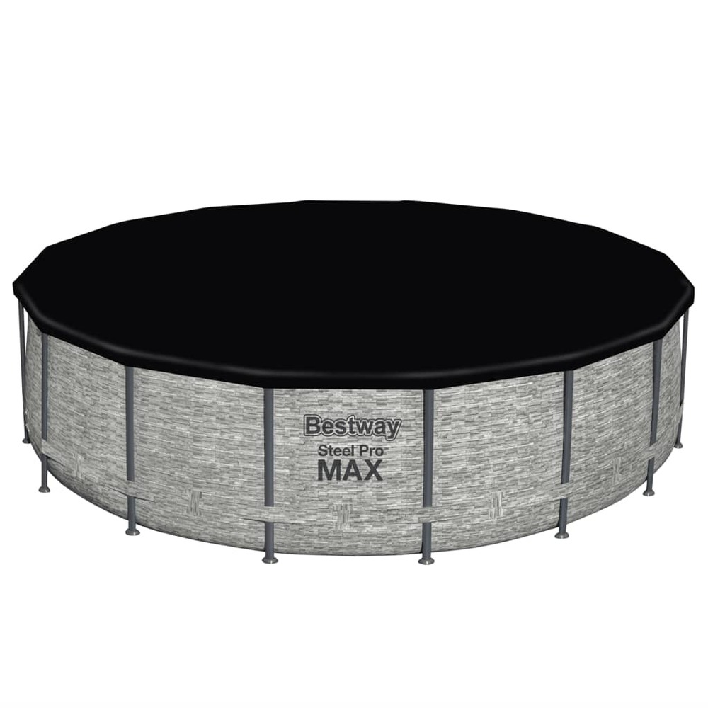 Piscine ronde power steel 488x122 cm