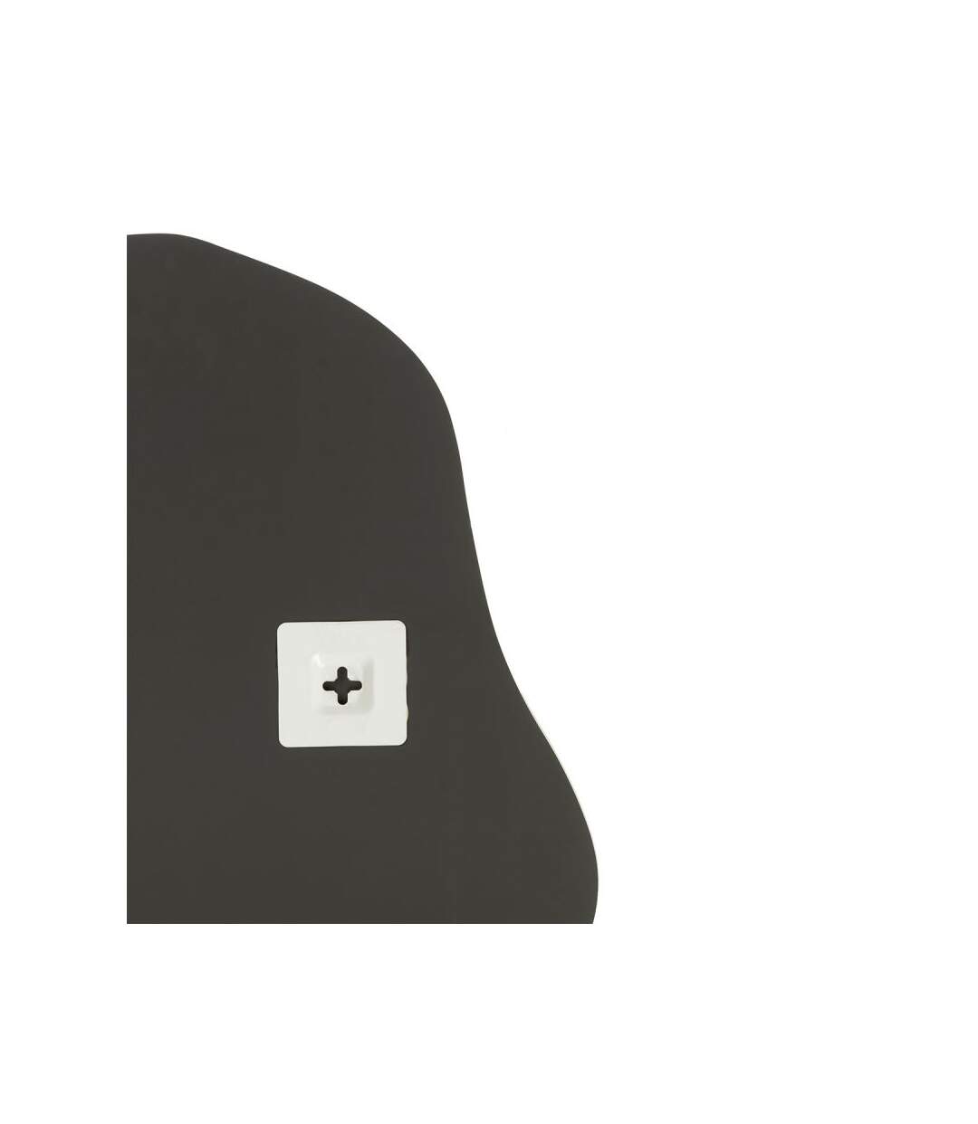 Paris Prix - Miroir Mural Design oly 50cm Argent