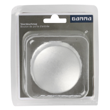 GAMMA voordeurknop rond aluminium