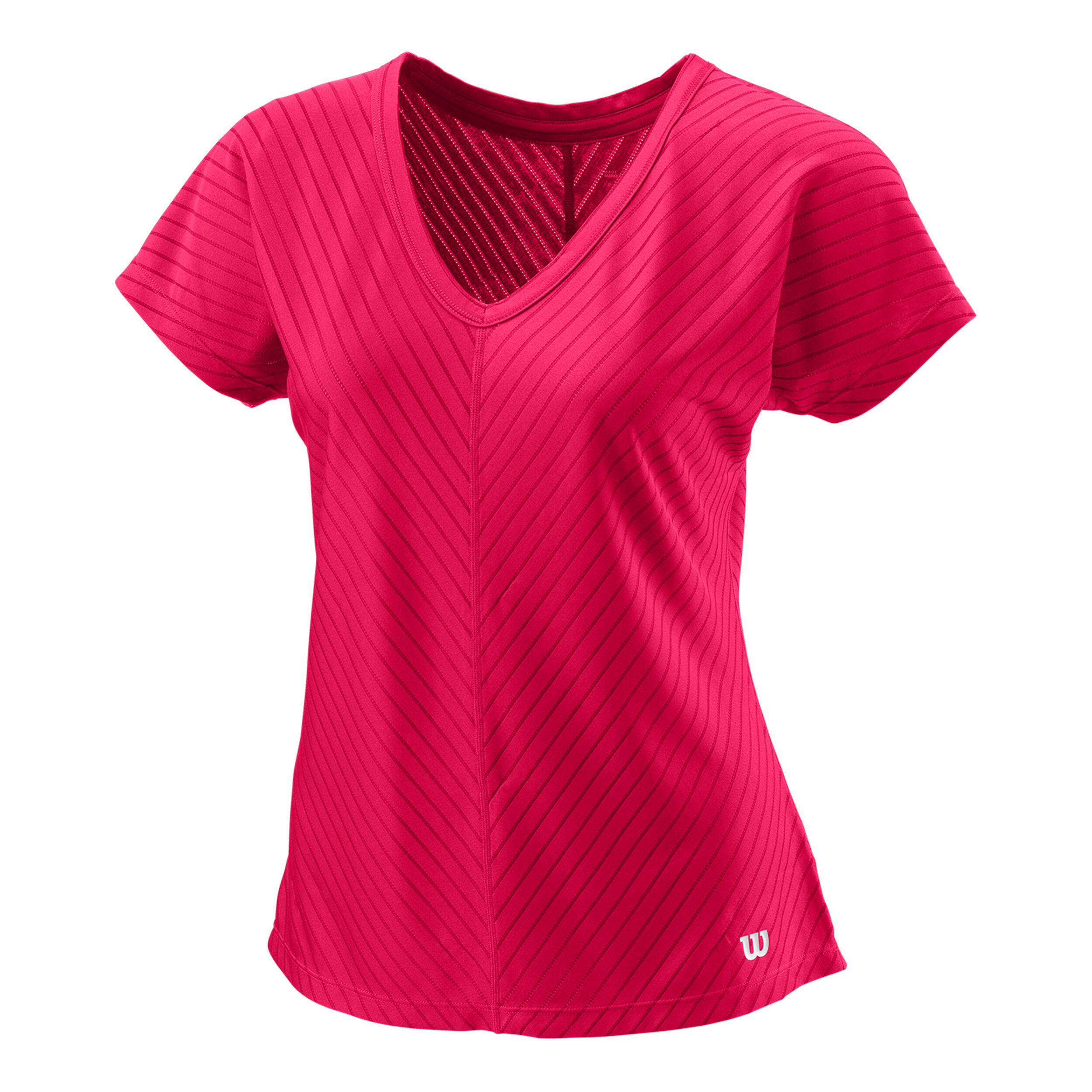 Wilson Training V-Neck II T-shirt Femmes - Pink
