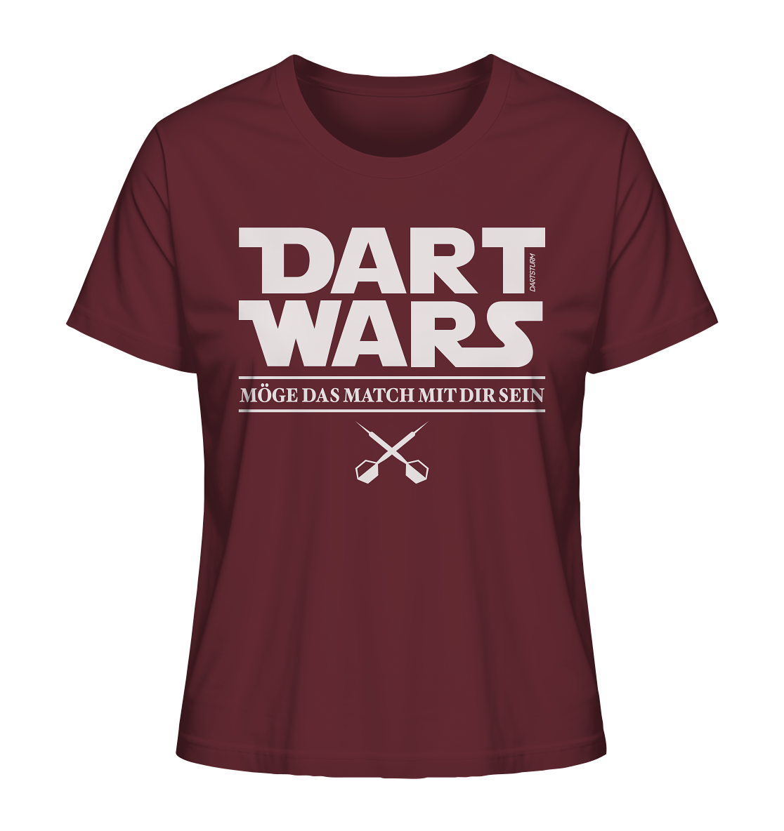 DartSturm - Dart Wars Weiß - Ladies Organic Shirt