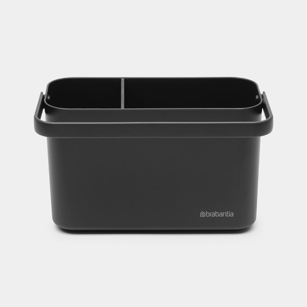 Sink Side Aanrecht organizer met vaatdoekhouder - Dark Grey