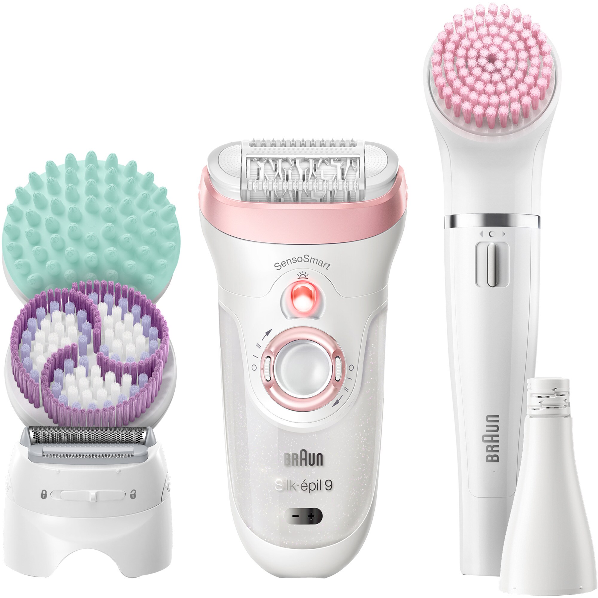 Braun Epiliergerät Silk-épil 9-995 SensoSmart Beauty Set 9