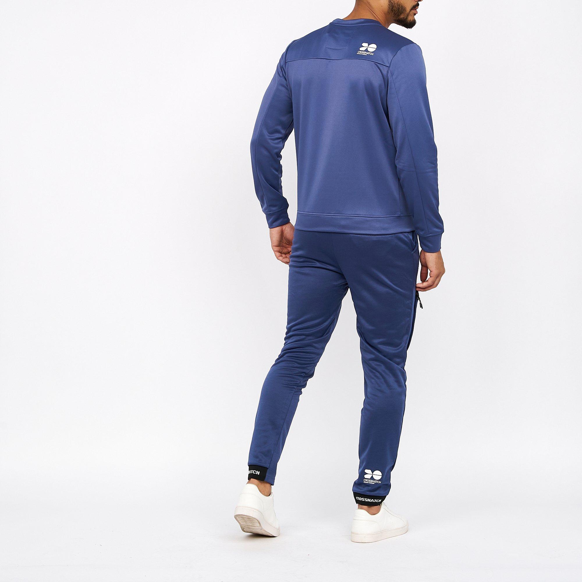 Crosshatch CH Langtons Crew Sweater Mens