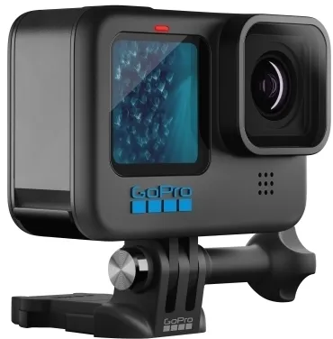 GoPro® | HERO11 Black - Action-kamera - 27 MP - 5.3K / 60 fps - 27 MP - trådløst netværk - undervands op til 10 m - sort