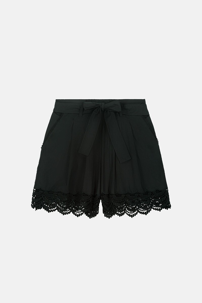 LOUISE MISHA<br>Losvallende geborduurde short, MAELYS