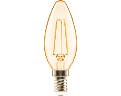 FLAIR LED kaarslamp C35 amber E14/2W(18W) 180 lm 2000K warm wit
