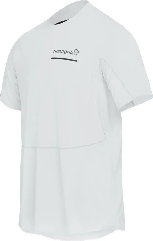 Norrøna Men's Senja Equaliser Lightweight T-Shirt Snow White