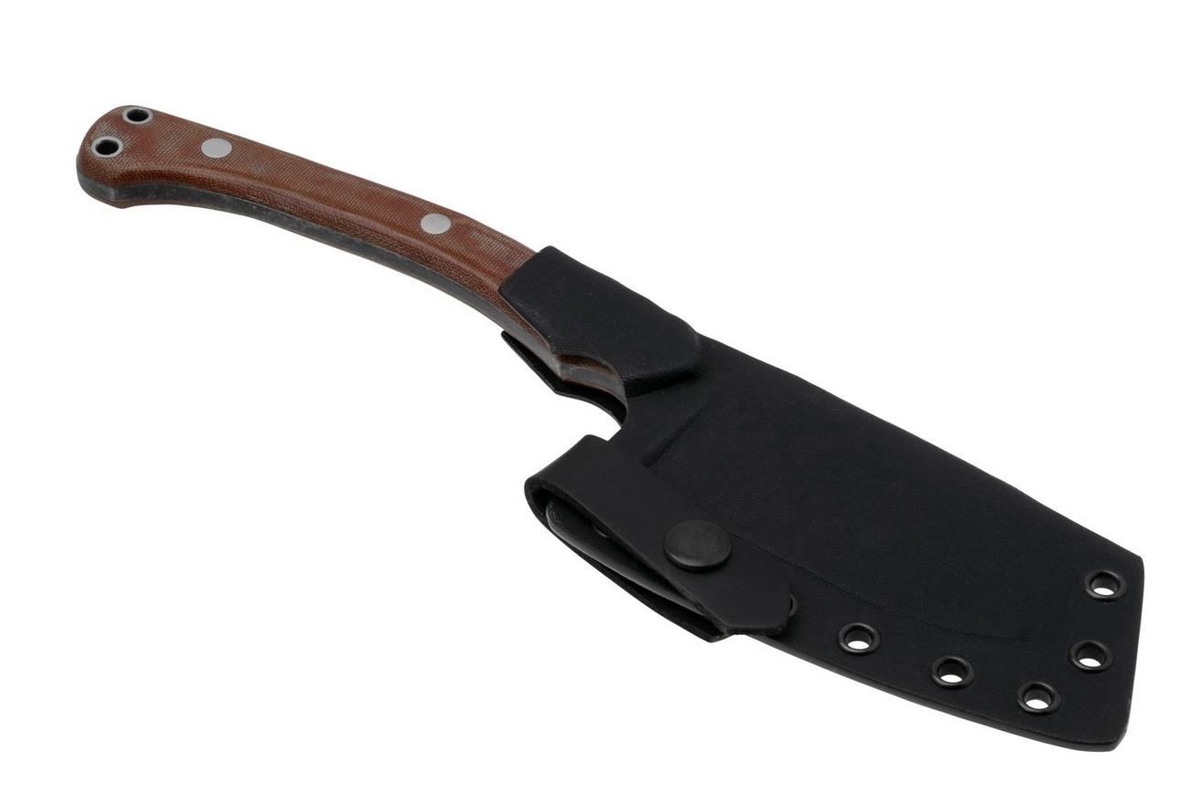 CRKT Razel Nax 2014 Brown Micarta vaststaand mes, Jon Graham design