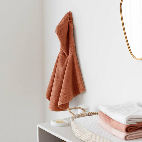 Poncho de Bain 9-36M Terracotta - BEMINI