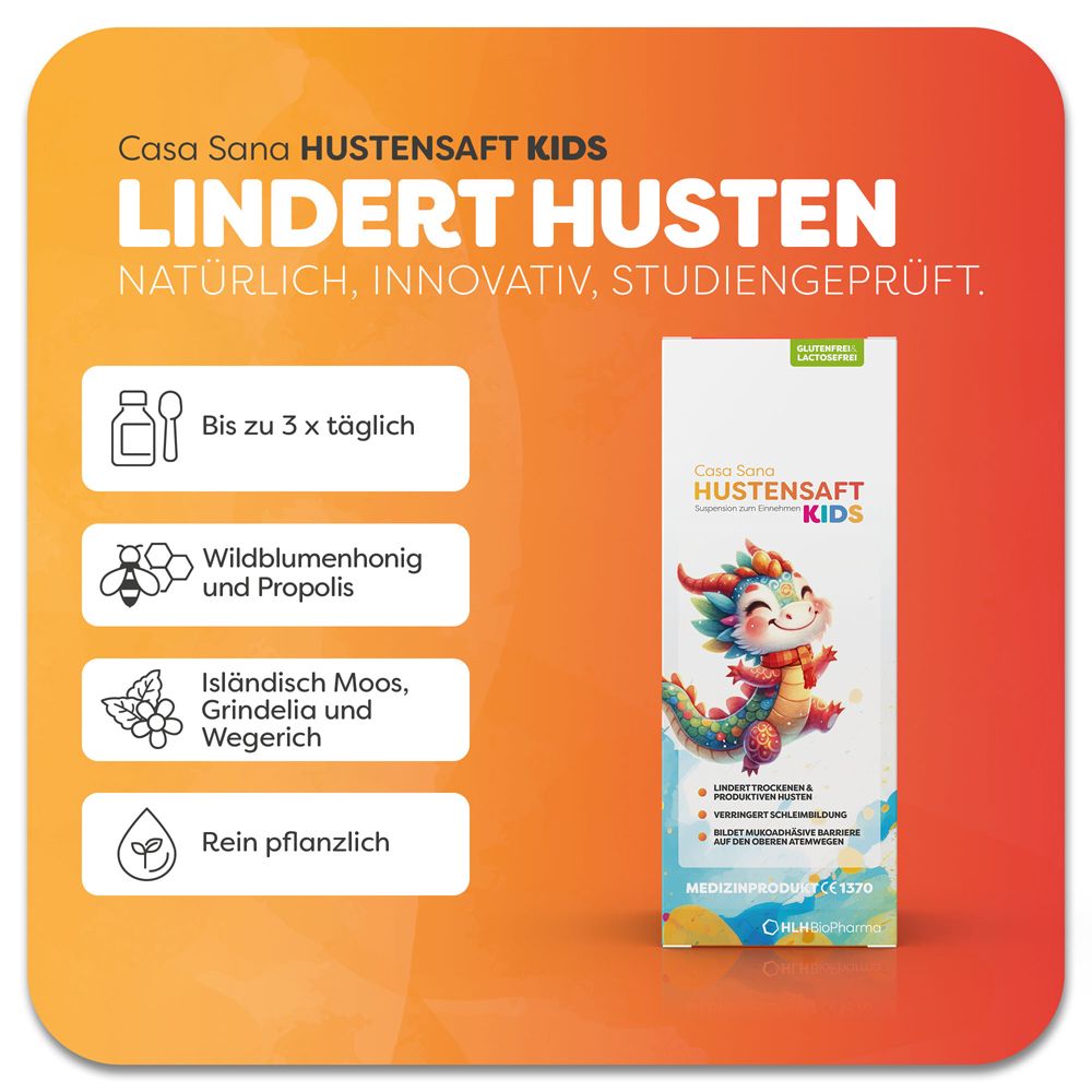 Casa Sana HUSTENSAFT KIDS