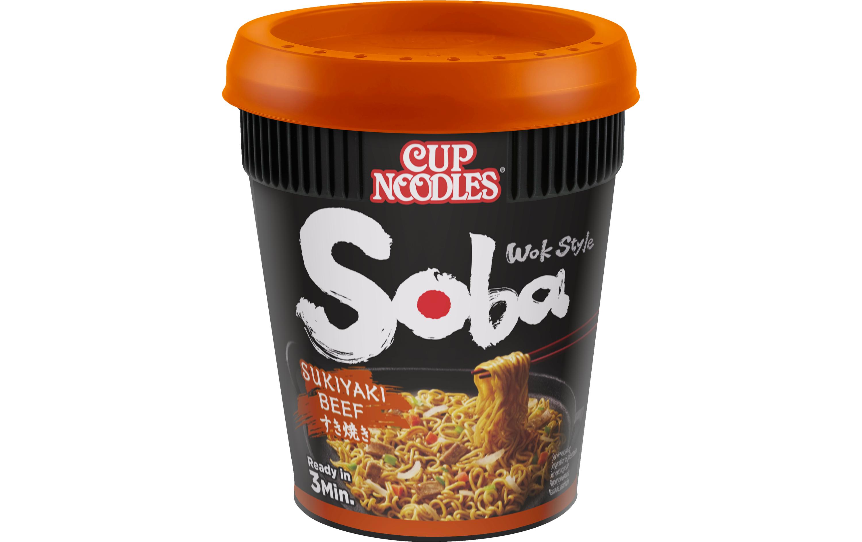 Becher Soba Cup Sukiyaki Rind 89 gCup Nudeln