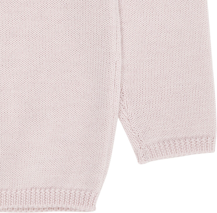 Copenhagen Colors MERINO KNITTED CARDIGAN Dusty rose