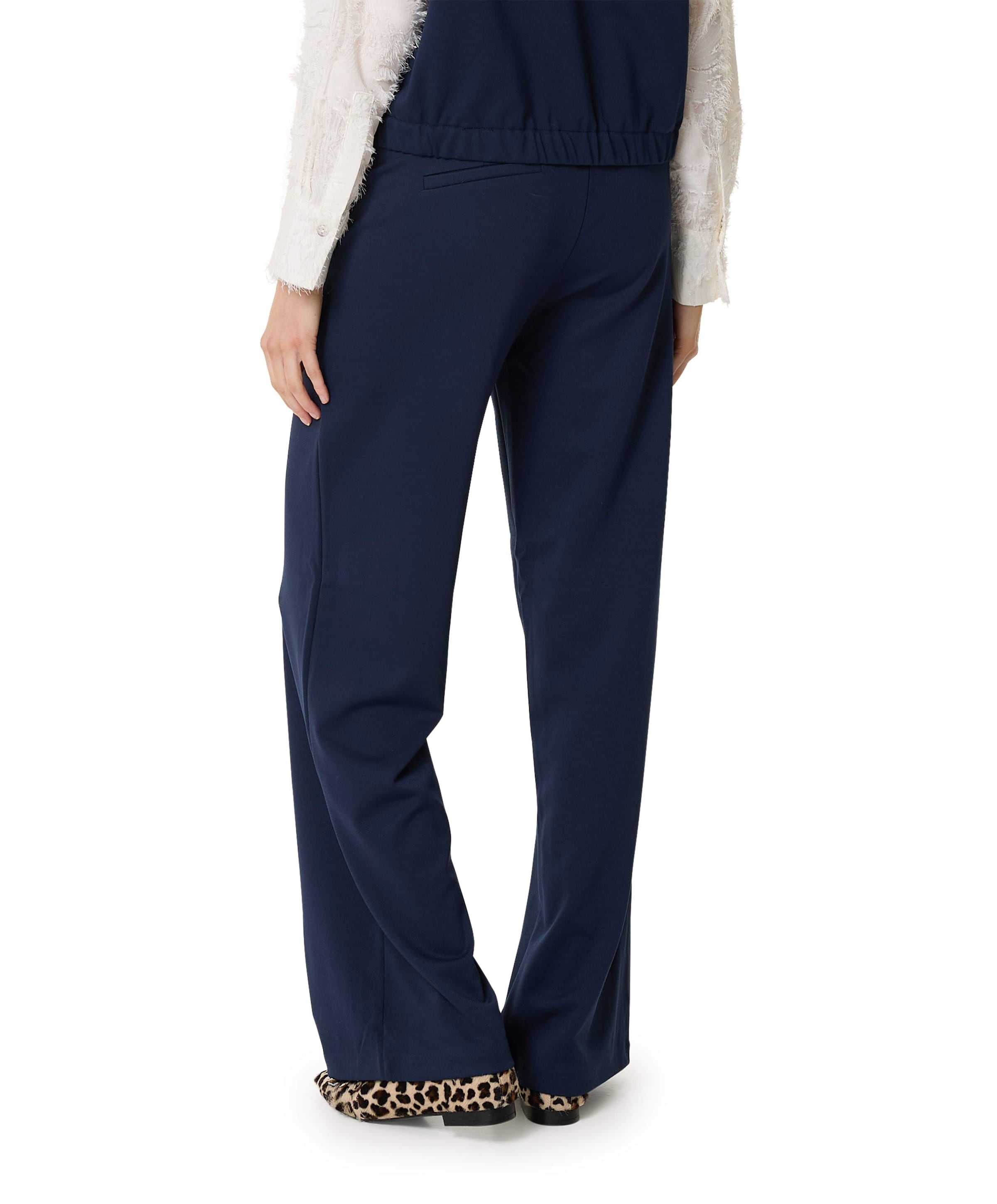 Freequent FQNanni-pant dames broek blauw