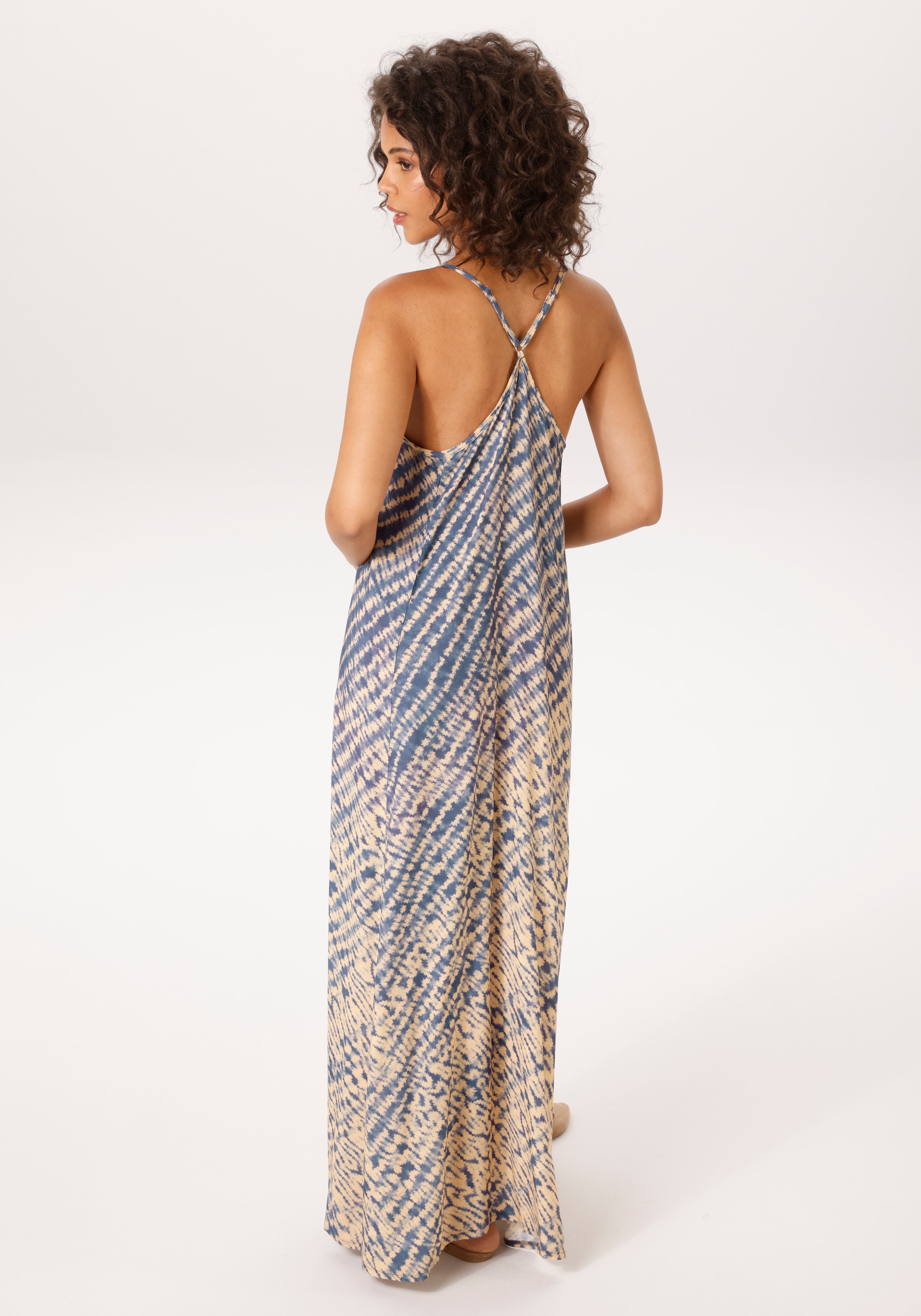 Aniston CASUAL Sommerkleid mit Batikmuster im Farbverlauf - NEUE KOLLEKTION