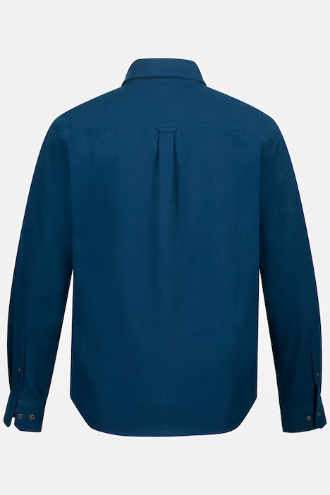 Flanellhemd, Langarm, Kentkragen, Modern Fit