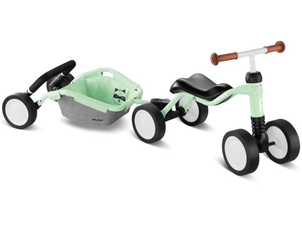 Puky Wutsch Traily  Bundle Løbecykel, Pastell Green