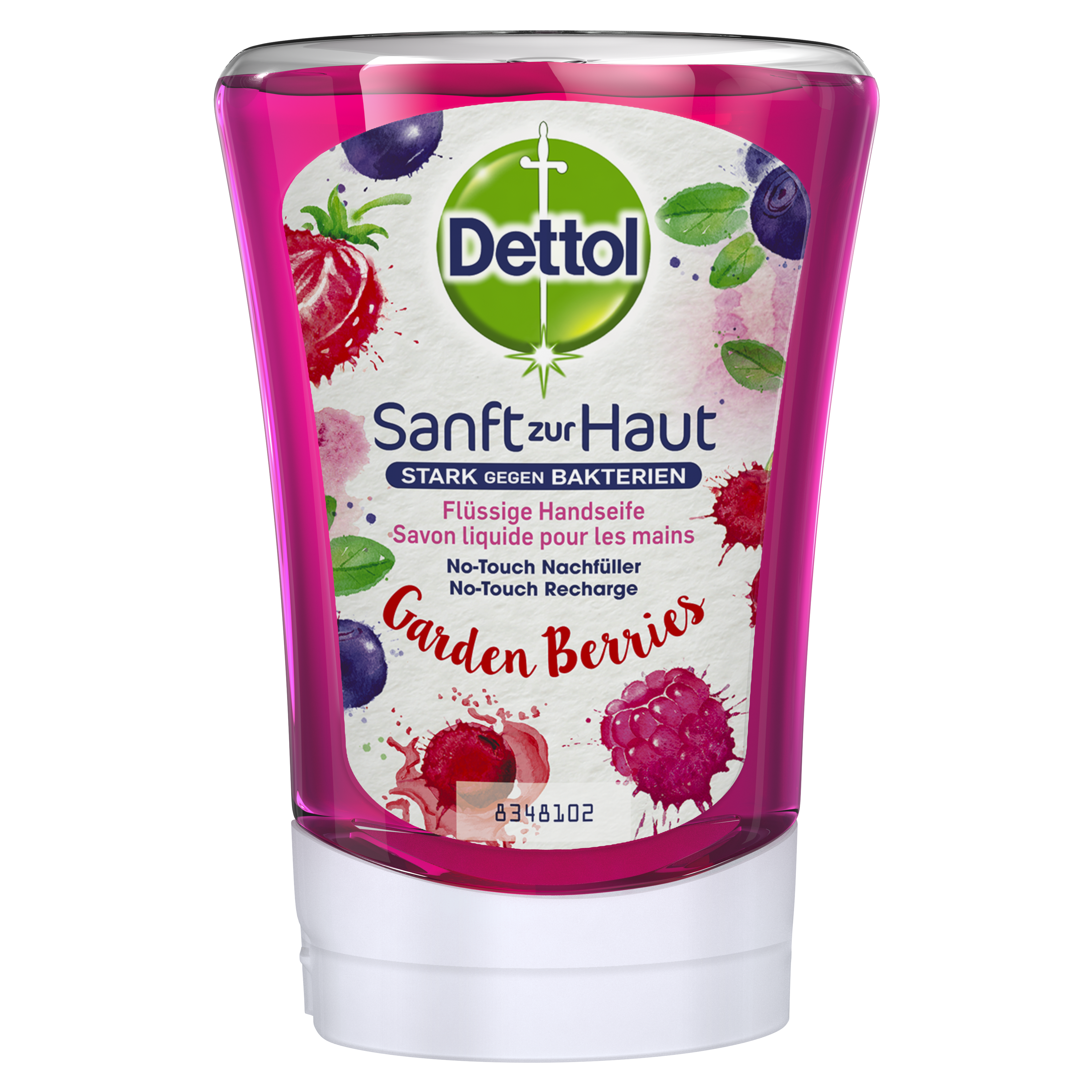DETTOL No-Touch Handseife Nachfüller Gardenberries Fl 250 ml