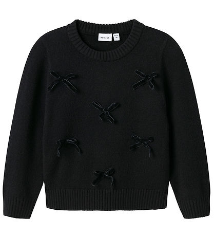 Name It Bluse - Strick - NmfRonja - Black