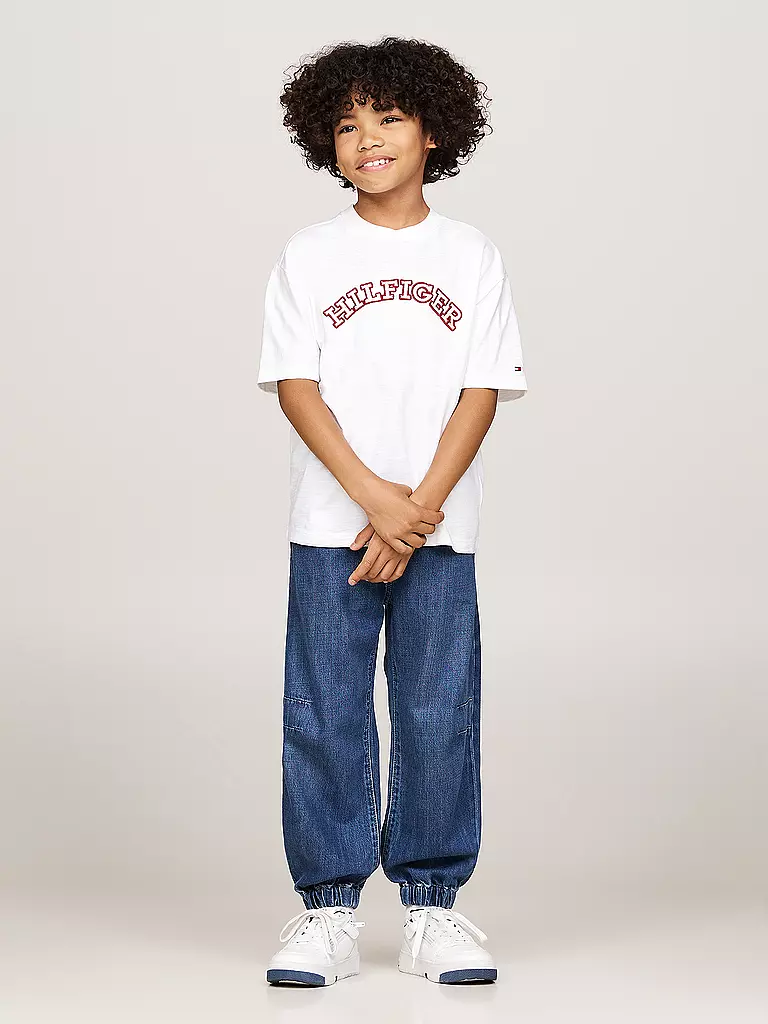 TOMMY HILFIGER Jungen T-Shirt weiss