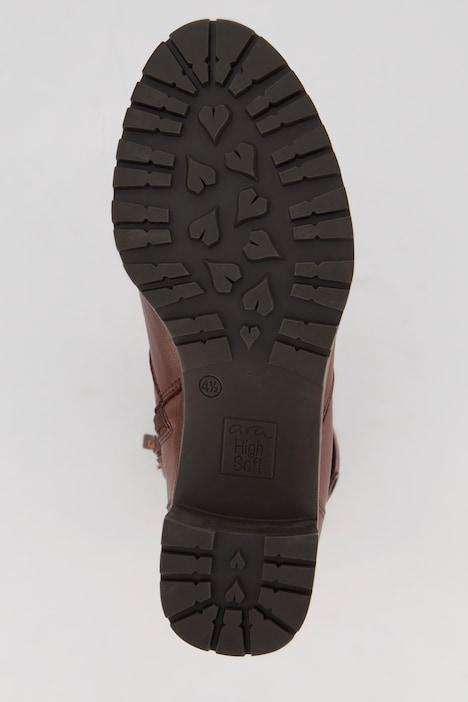 Ara Leder-Stiefeletten, Zierriegel, Weite H