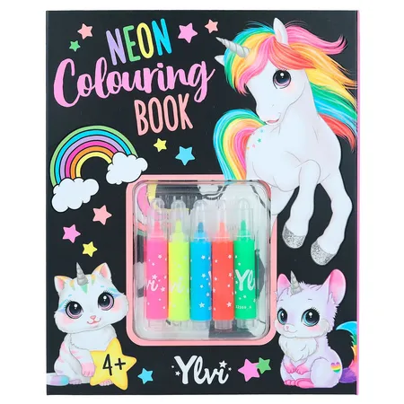 Depesche Ylvi & the Minimoomis Neon-Malbuch-Set