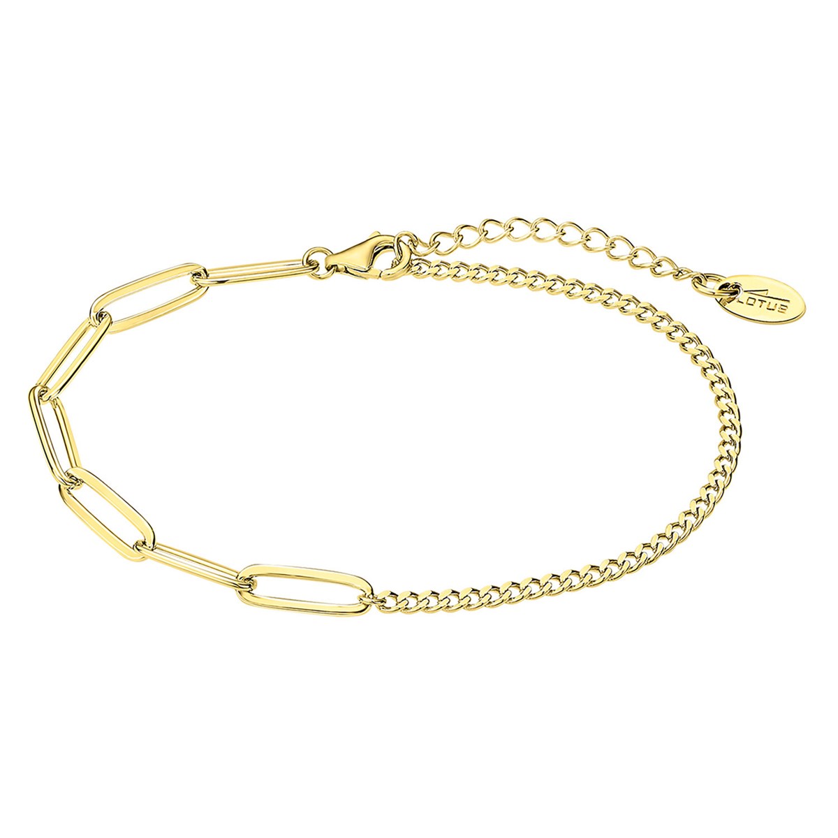 Bracelet Lotus Pulsera argent doré