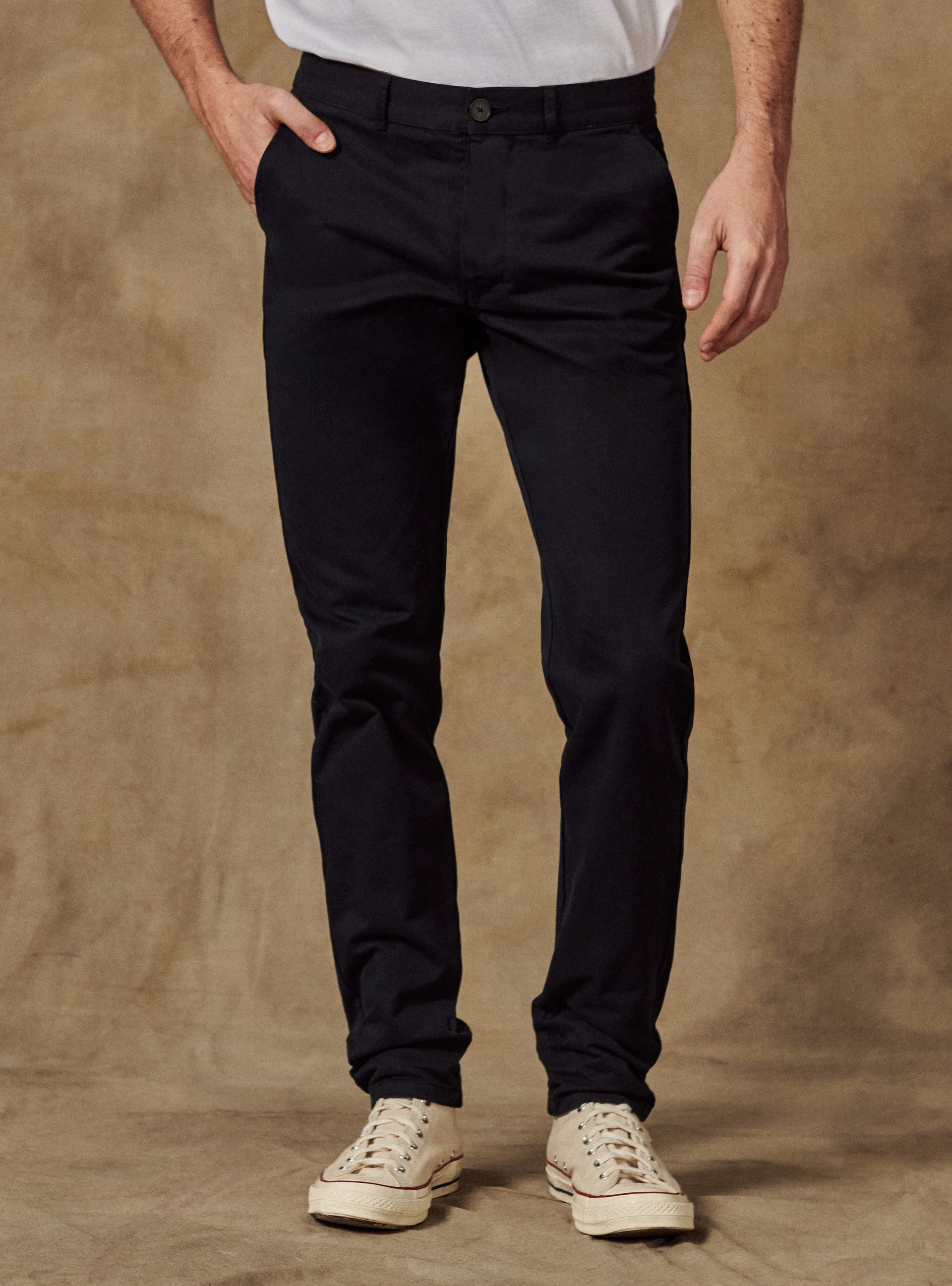 Chino Ajusté Charles Marine