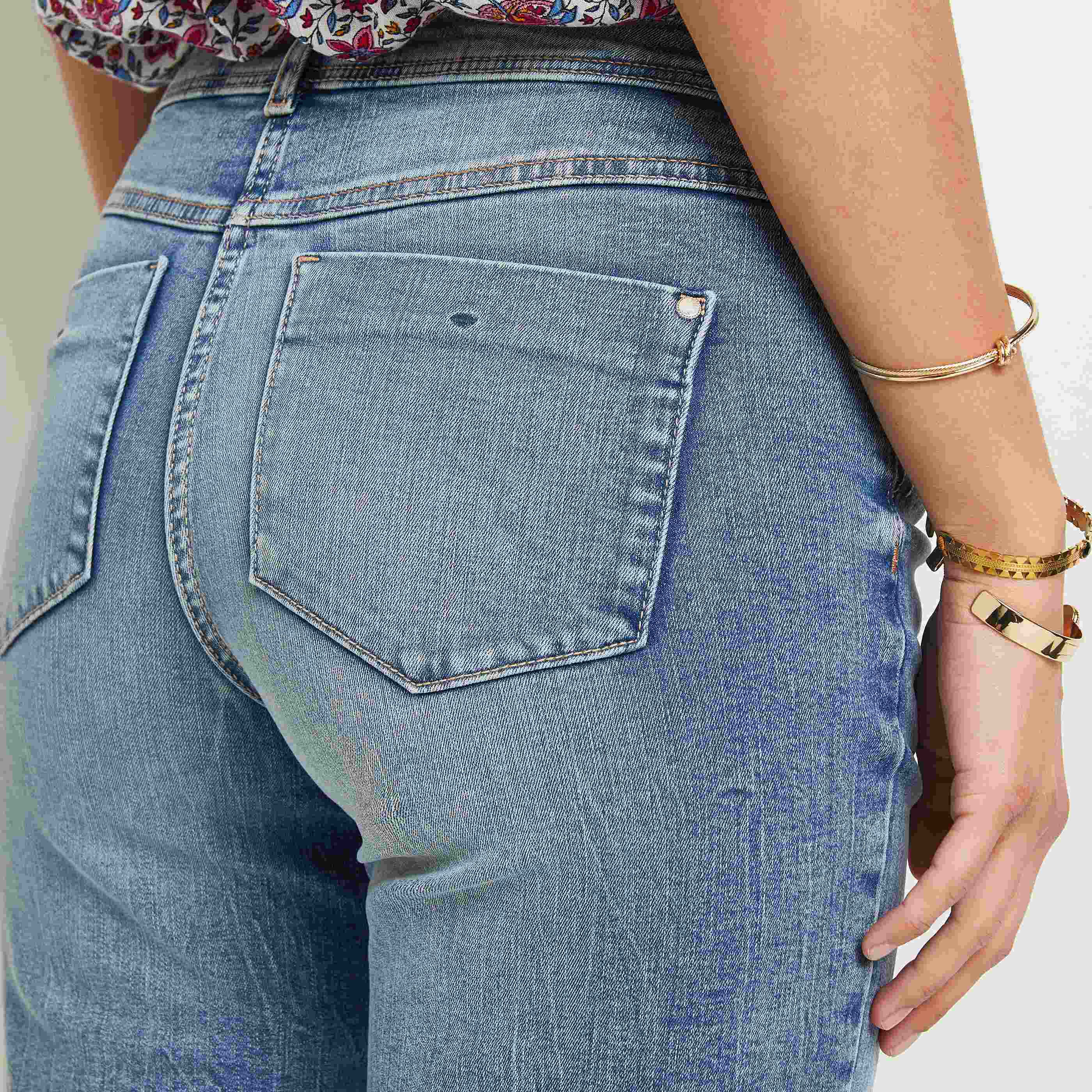 Bermuda en jean femme EDORADO - LIGHT STONE