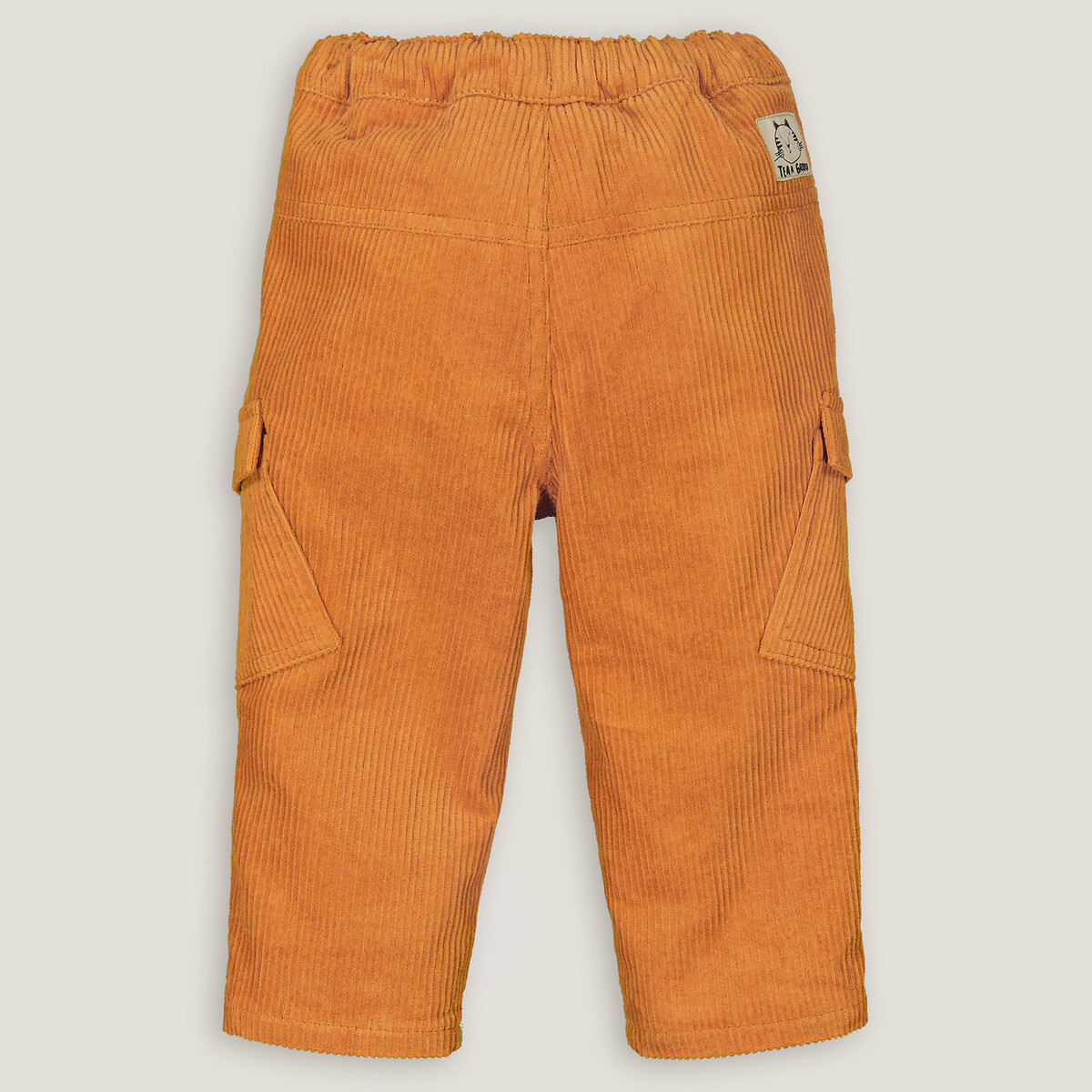 COLEÇÃO LA REDOUTE<br>Calças de veludo canelado, forro em jérsei