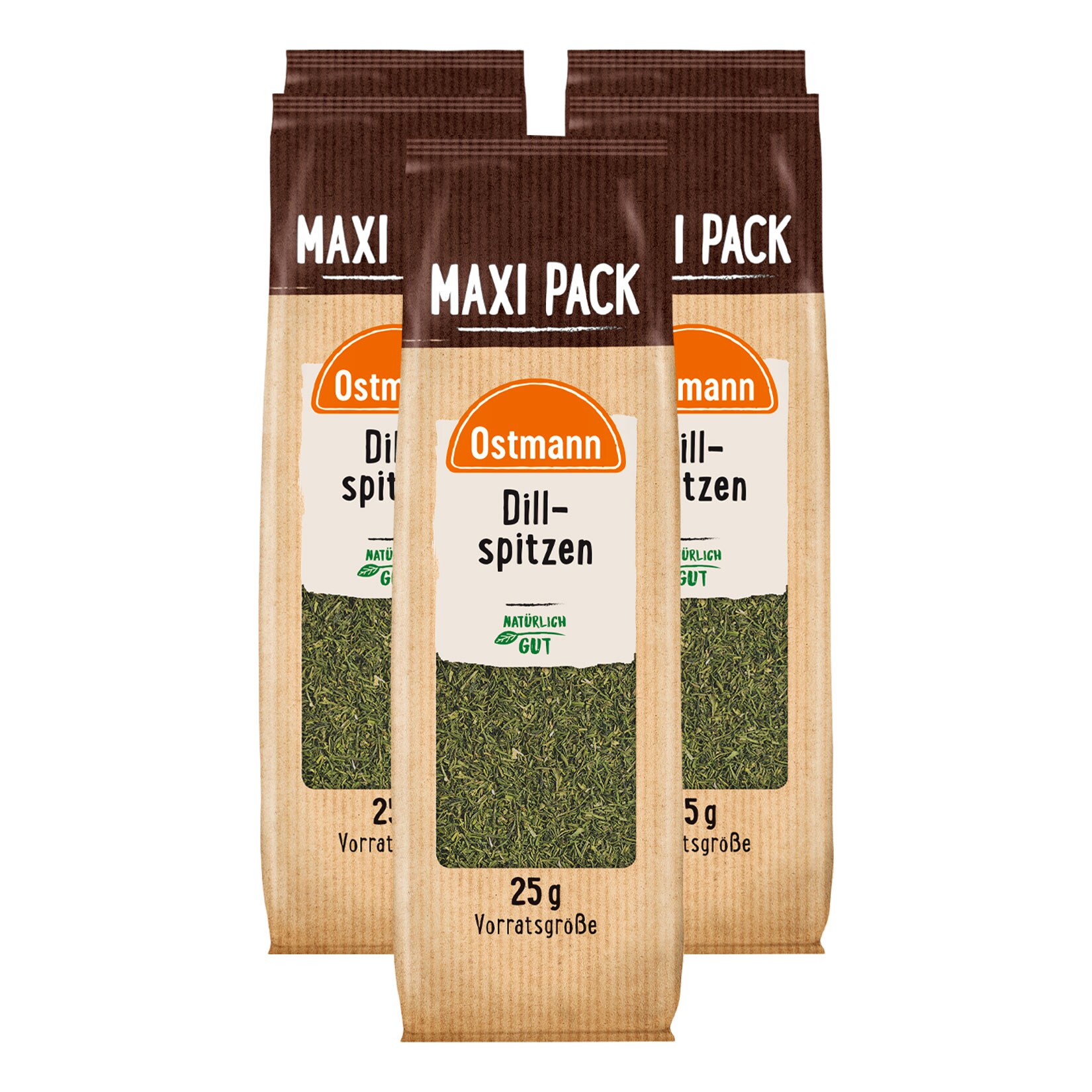 Ostmann Dillspitzen Nachfüllbeutel 25 g, 5er Pack