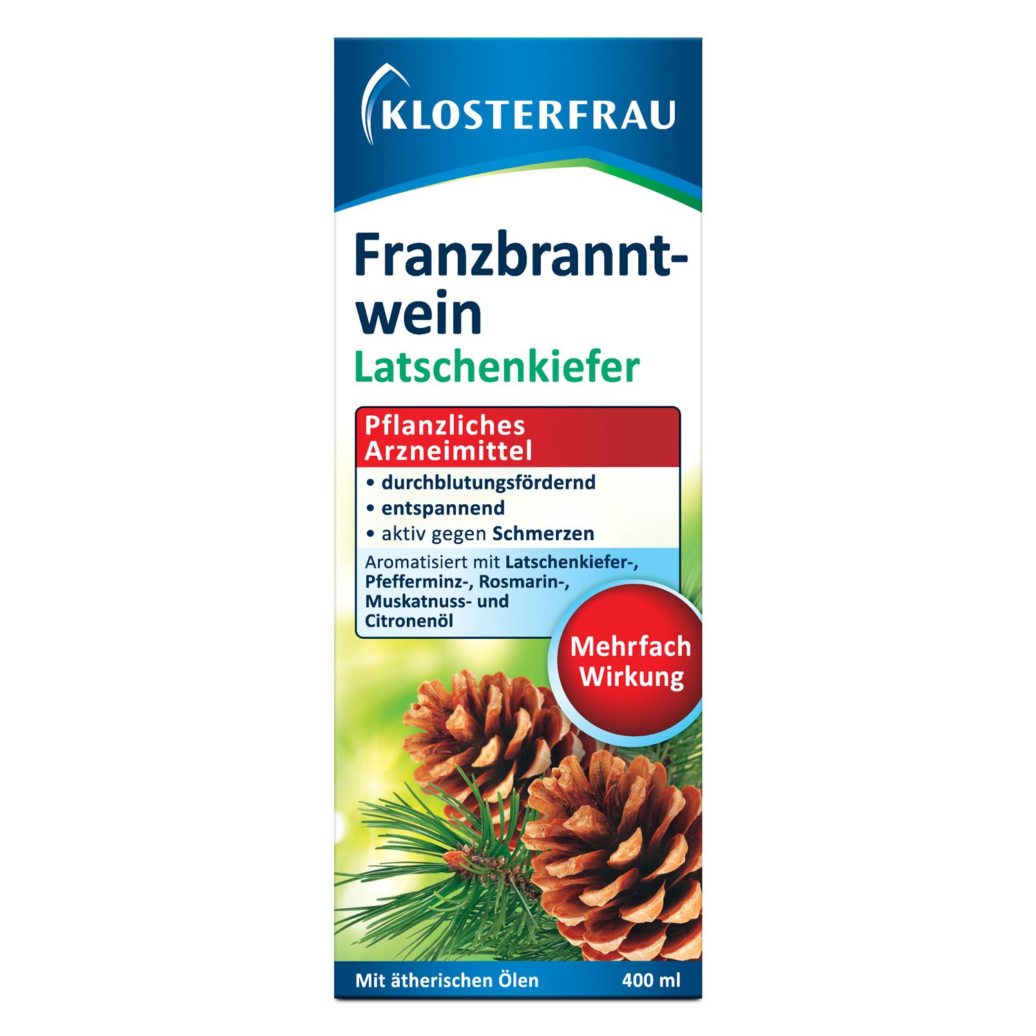 KLOSTERFRAU Mobilind Franzbranntwein Latschenkiefer