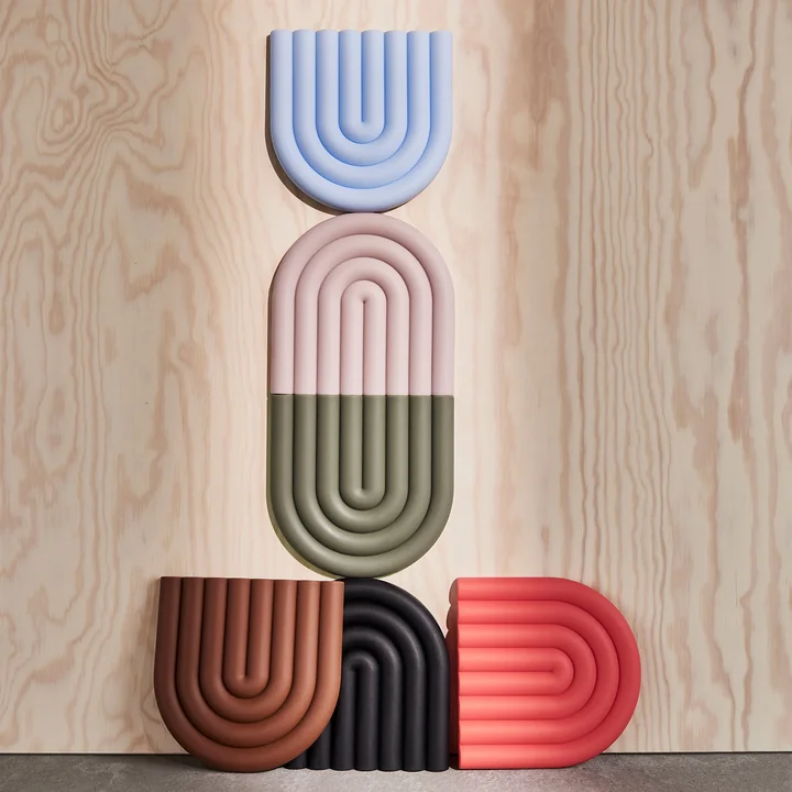 OYOY - Rainbow Untersetzer, cherry red