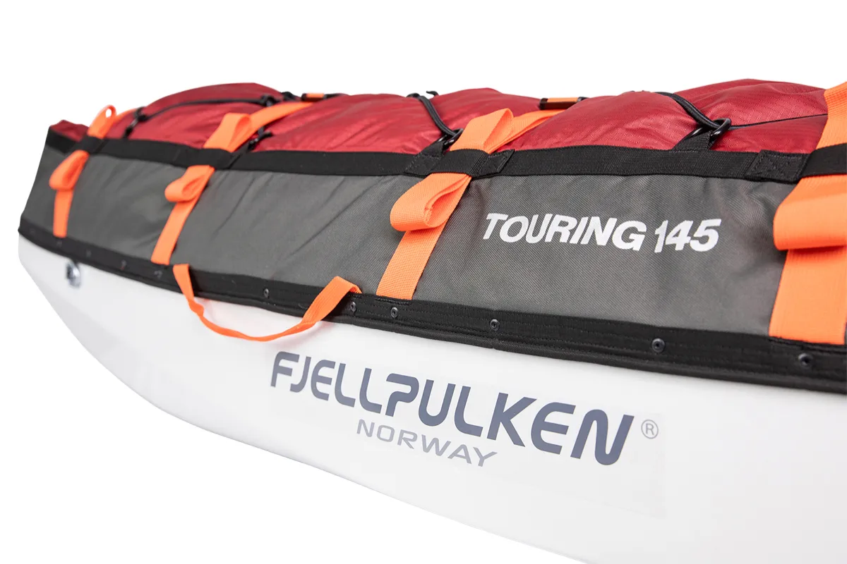 Fjellpulken Touring 145 M/Std Drag Og Touring Sele Red