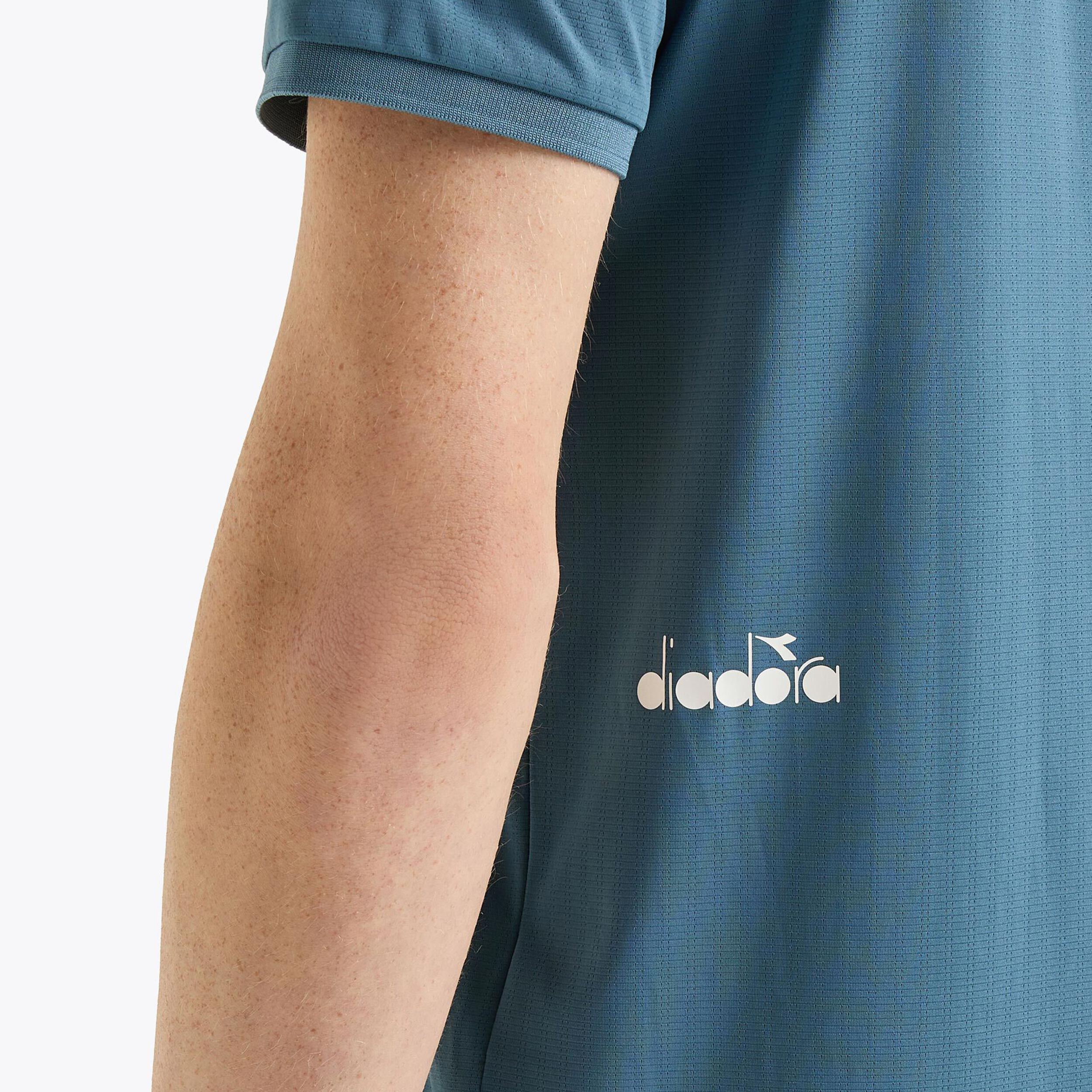 Diadora Icon T-shirt Hommes - Bleu Petrol