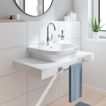 Grohe Wastafelmengkraan Start Loop L-size Push Open Chroom