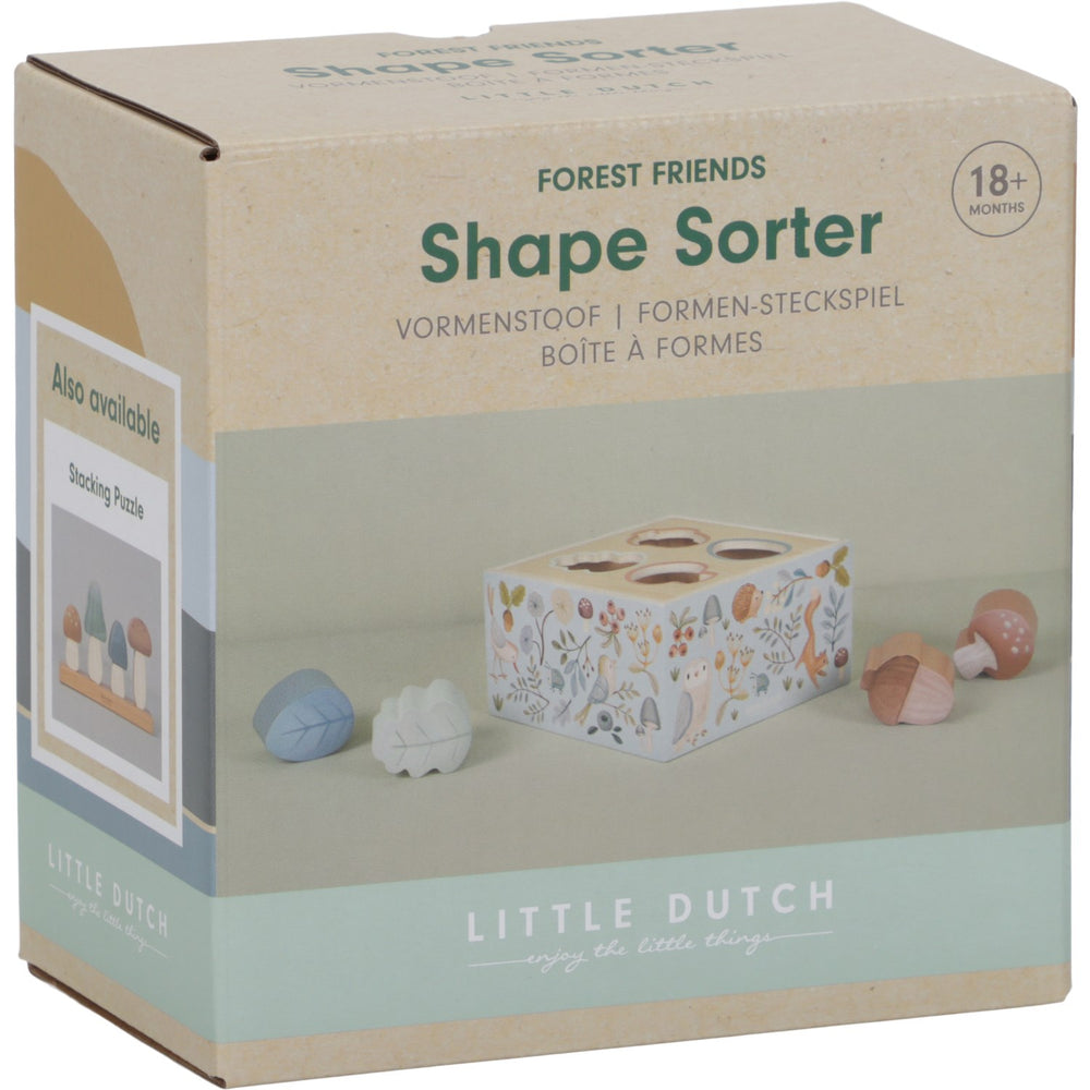 Køb Little Dutch Forest Friends Blue Puttekasse