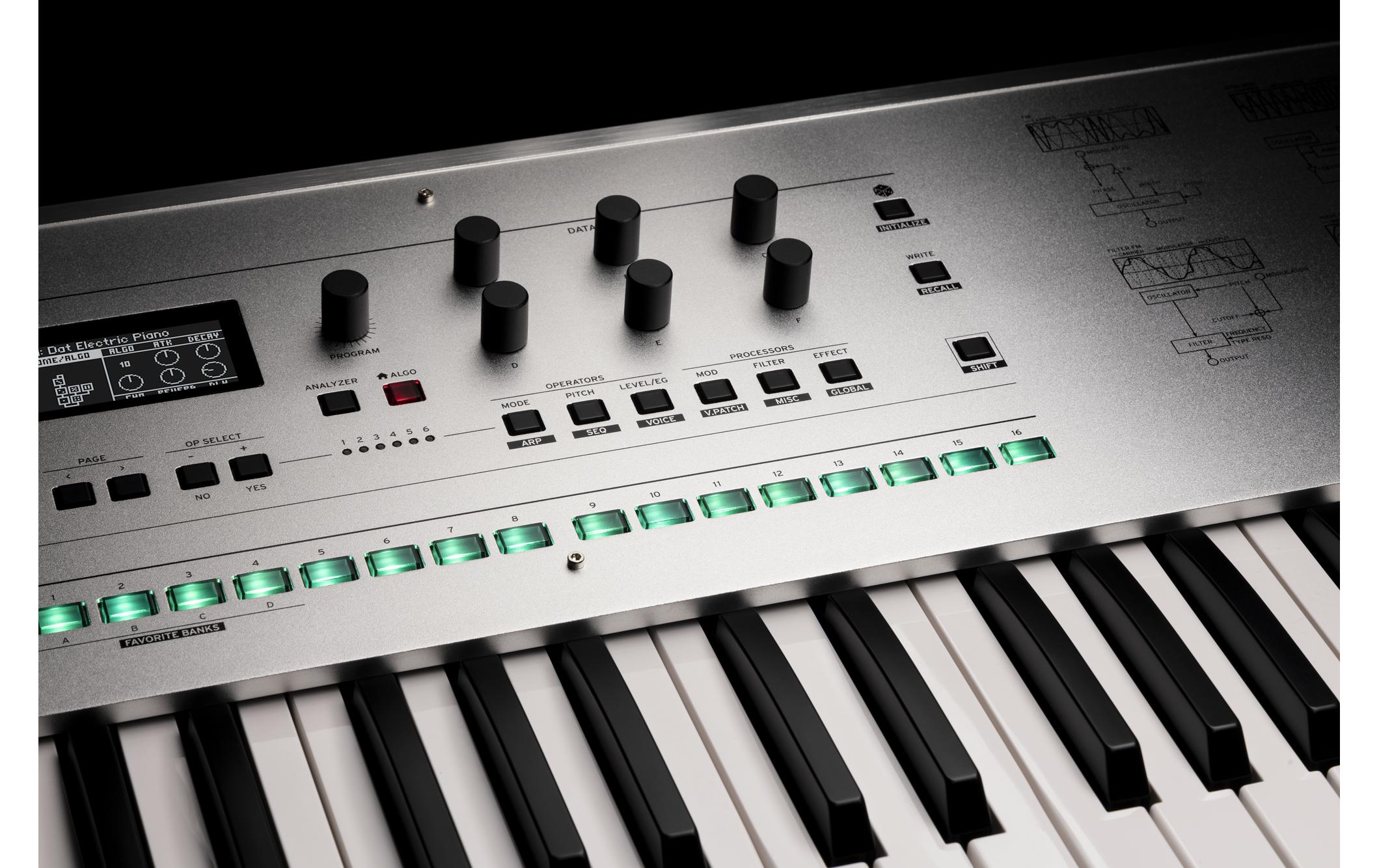 Synthesizer opsix SE Platinum – Limited Edition<br>Rekordverdächtige Performance, einzigartiger Klang