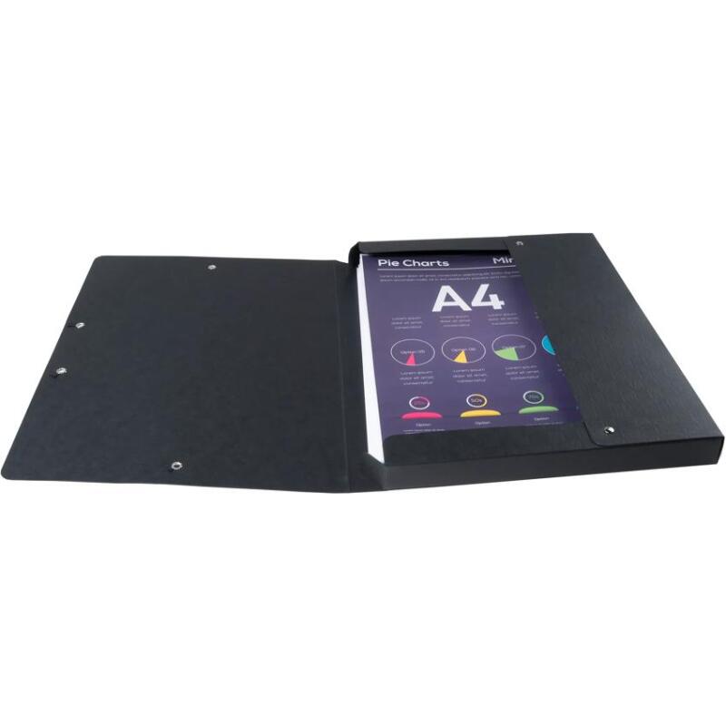 Boite de classement Exabox Dos 25mm Carte lustrée Scotten - A4