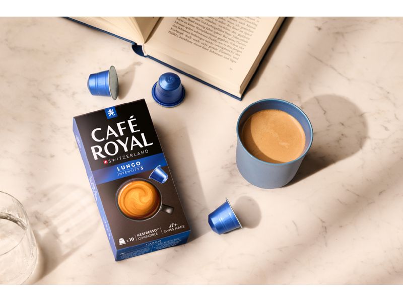 Café Royal Kaffeekapseln für Nespresso Lungo 100 Stück Kaffeekapseln für Nespresso Maschinen