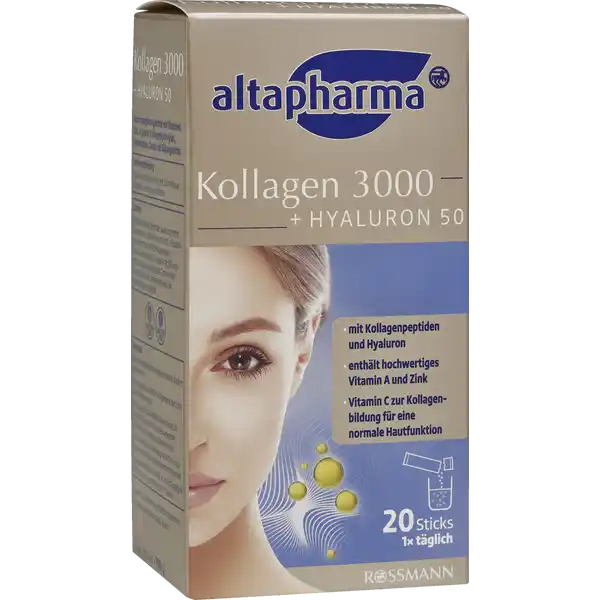 Kollagen 3000 + Hyaluron 50 Sticks