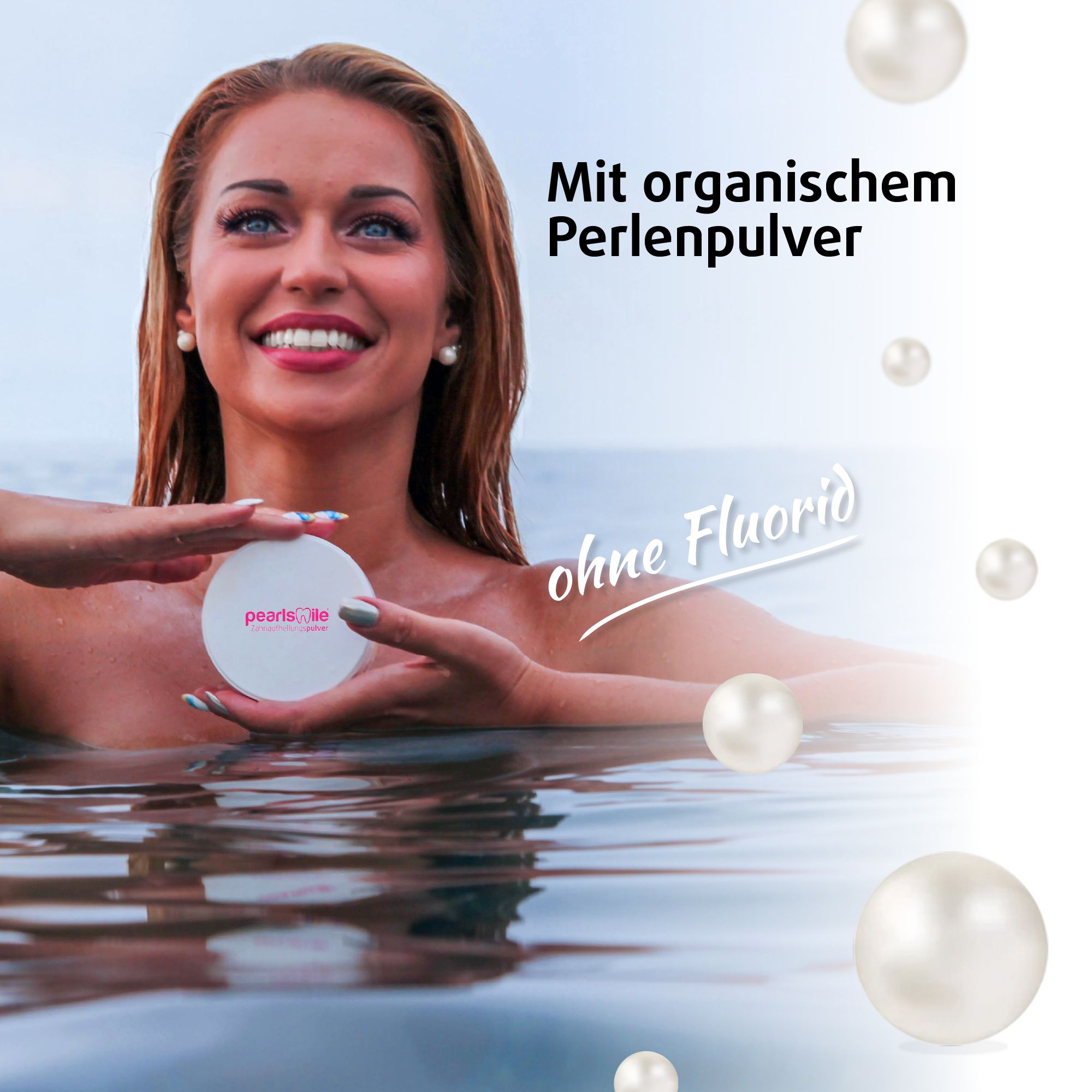 PearlSmile Zahnpulver ohne Fluorid