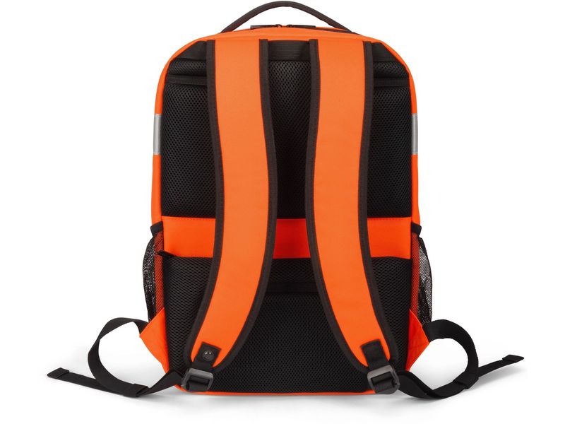 DICOTA Rucksack Hi-Vis 24 l – Orange Maximale Sichtbarkeit und Arbeitssicherheit für den Outdoor-Einsatz