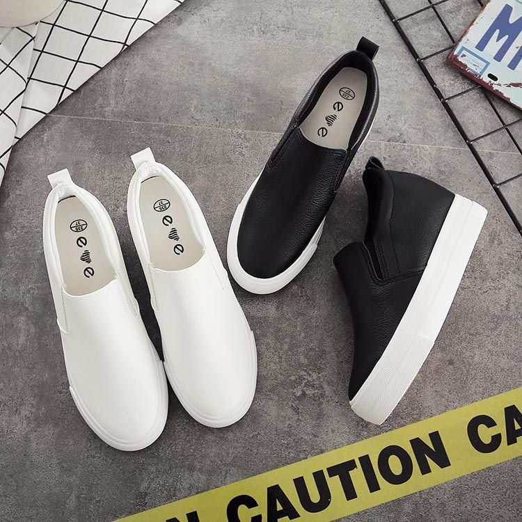 Solejoy - Instapsneakers met verborgen hak en platform
